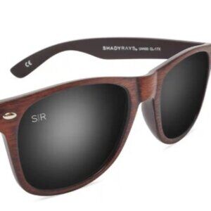 SHADYRAYS Classic Timber - Deep Timber Polarized Sunglasses, Brown - New